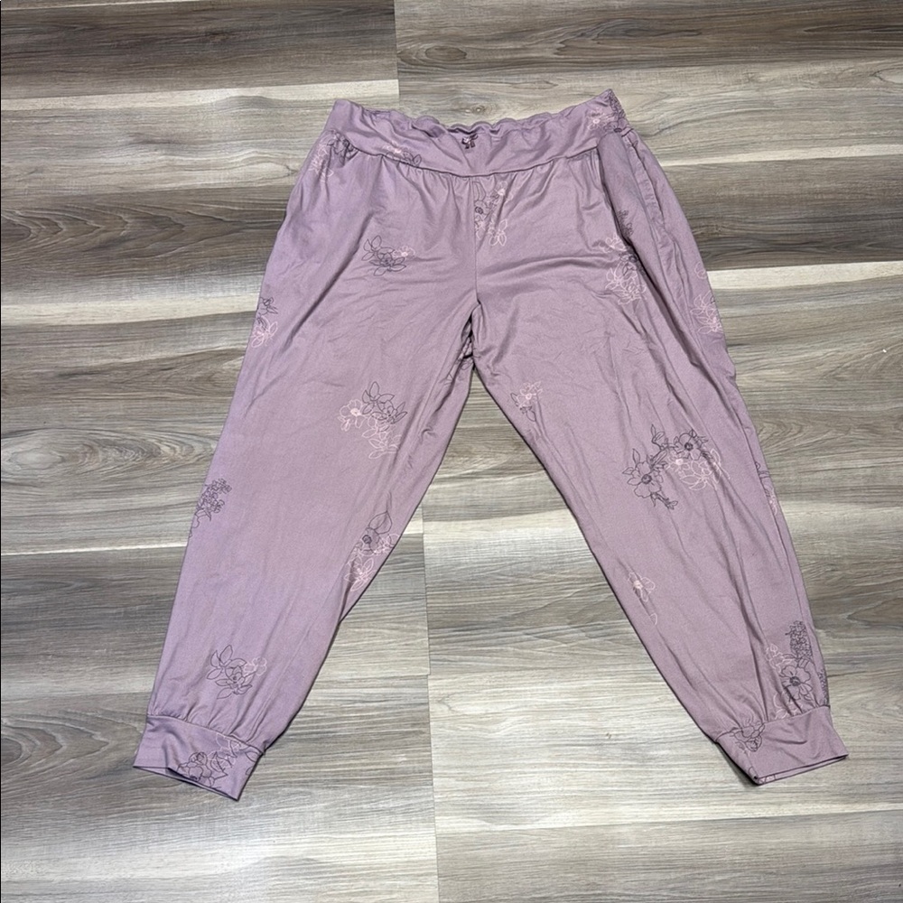 La Vie En Rose Lavender Pajama Pants